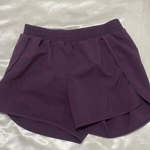All in Motion Girls Dark Purple Athletic Shorts XL (14/16)
